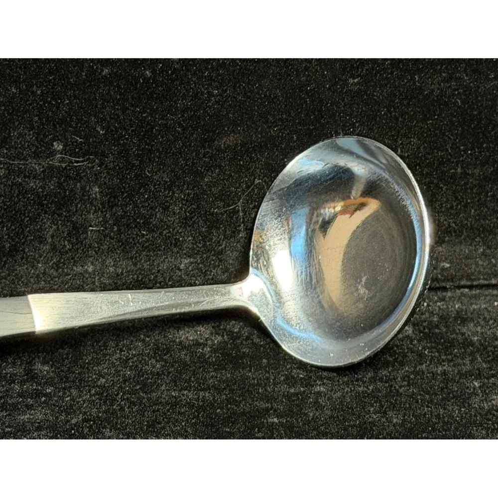 Kingston Stainless Steel-Gravy Ladle, Black Handle Japan Mid Century Modern, NEW